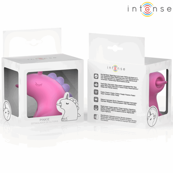 INTENSE - PINKIE ESTIMULADOR UNICORNIO FUCSIA - CandyHot - Foto 6