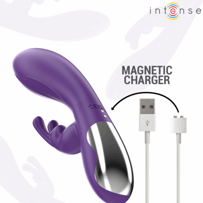 INTENSE - RANDALL VIBRADOR RABBIT 10 VIBRACIONES MORADO - CandyHot - Foto 6