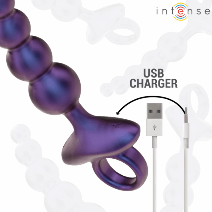 INTENSE - TITO PLUG ANAL VIBRADOR MODELO 3 CONTROL REMOTO - CandyHot - Foto 6