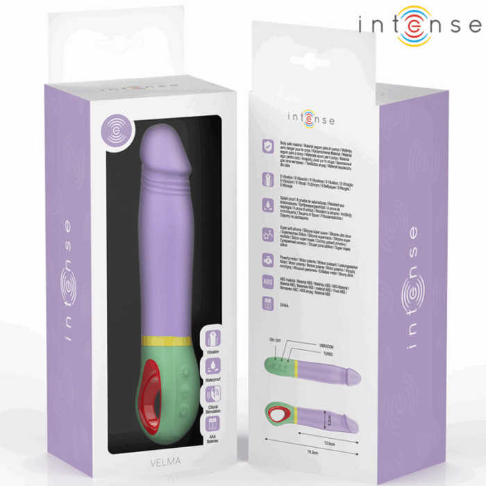 INTENSE - VELMA VIBRADOR CLÁSICO MORADO - CandyHot - Foto 6