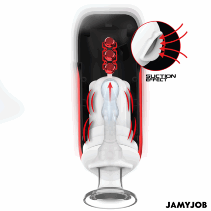 JAMYJOB - BLAZE MASTURBADOR BOCA AUTOMTICO 5 MODOS ONDAS ESTIMULADORAS Y VIBRACIÓN - CandyHot - Foto 2