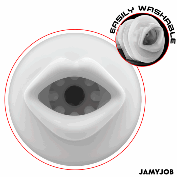 JAMYJOB - BLAZE MASTURBADOR BOCA AUTOMTICO 5 MODOS ONDAS ESTIMULADORAS Y VIBRACIÓN - CandyHot - Foto 5