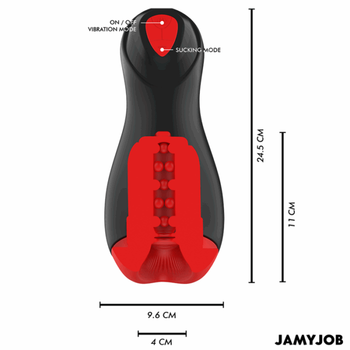 JAMYJOB - CORE-X MASTURBADOR AUTOMTICO 5 MODOS ONDAS ESTIMULADORAS Y VIBRACIÓN - CandyHot - Foto 3
