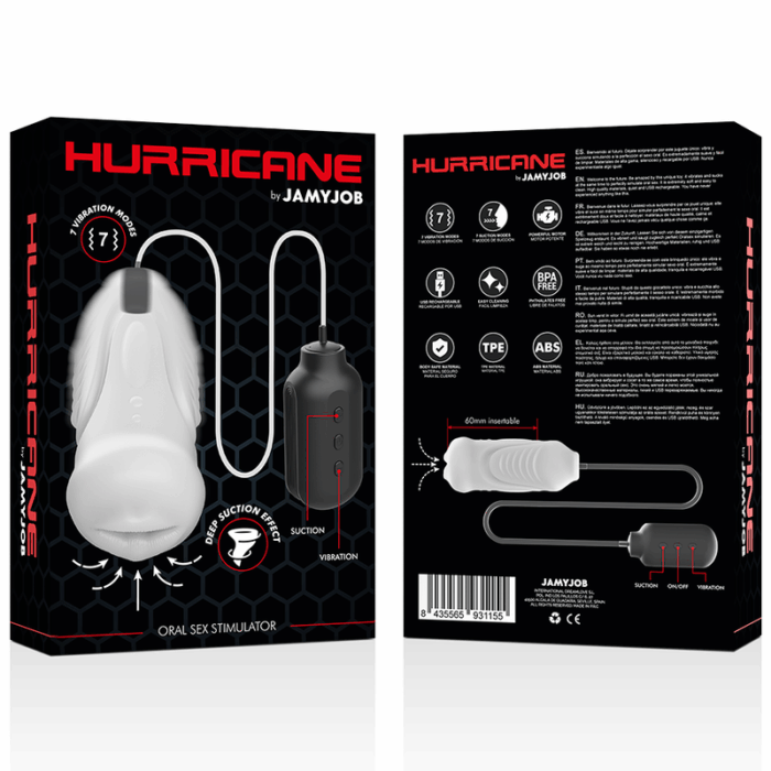 JAMYJOB - HURRICANE ONDAS ESTIMULADORAS SEXO ORAL - CandyHot - Foto 6