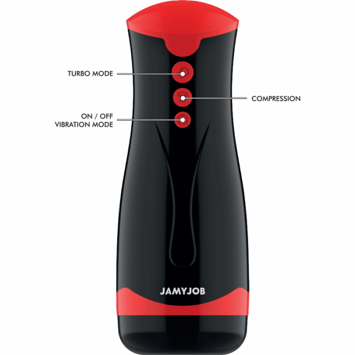 JAMYJOB - JANGO MASTURBADOR DE COMPRENSIÓN Y VIBRACIÓN - CandyHot - Foto 4