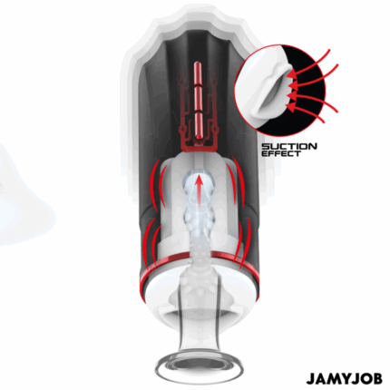 JAMYJOB - MEGABITE MASTURBADOR BOCA AUTOMTICO 5 MODOS ONDAS ESTIMULADORAS Y VIBRACIÓN - CandyHot - Foto 2