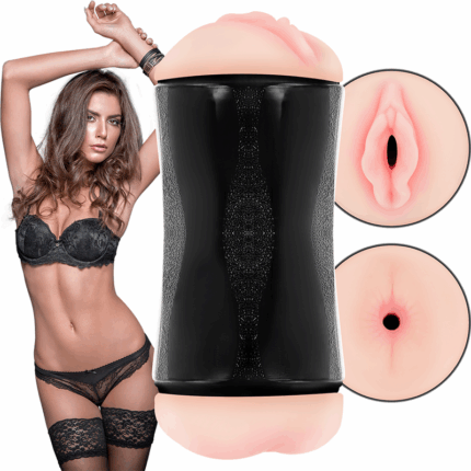 JAMYJOB - RANDY MASTURBADOR DOBLE ENTRADA - VAGINA Y ANO - CandyHot - Foto 1