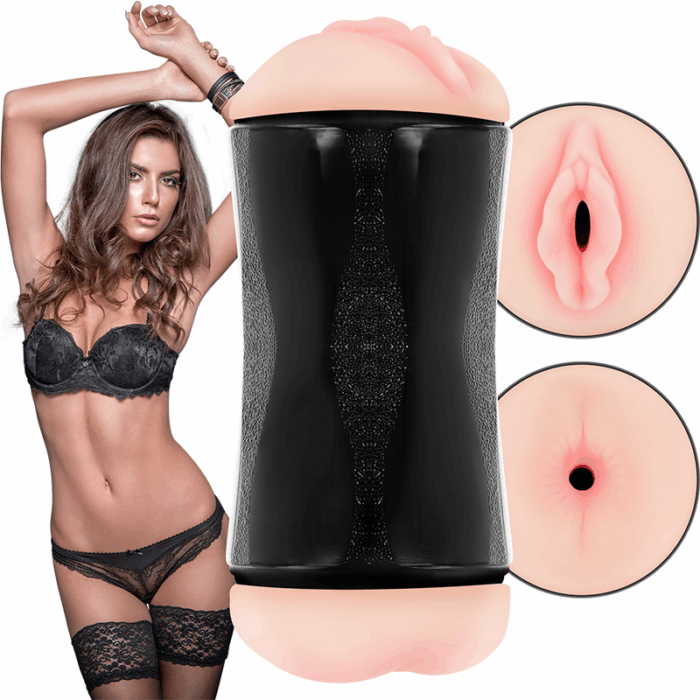 JAMYJOB - RANDY MASTURBADOR DOBLE ENTRADA - VAGINA Y ANO - CandyHot - Foto 1