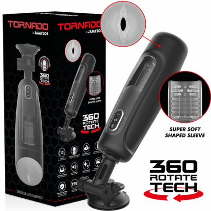 JAMYJOB - TORNADO MASTURBADOR 360 ROTATE TECH - CandyHot - Foto 1