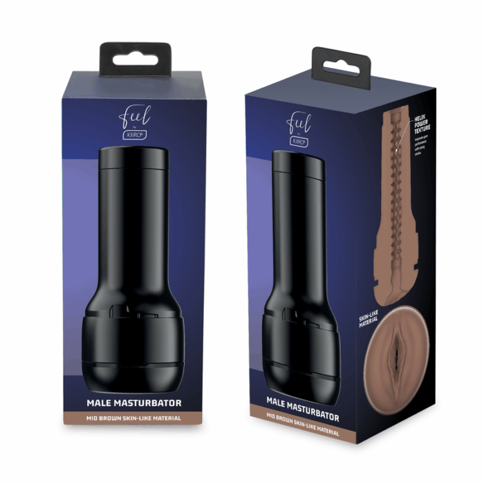 KIIROO - FEEL STROKER MASTURBADOR ESTIMULADOR - MARRÓN - CandyHot - Foto 6