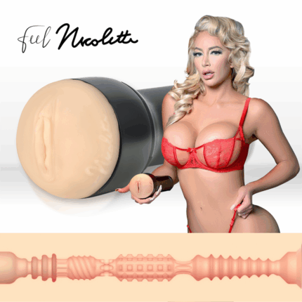 KIIROO - KEON + FEEL NICOLETTE SHEA STROKER + LUBRICANTE AQUA QUALITY 50 ML - CandyHot - Foto 2