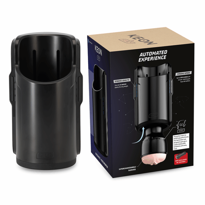KIIROO - KEON + FEEL NICOLETTE SHEA STROKER + LUBRICANTE AQUA QUALITY 50 ML - CandyHot - Foto 6