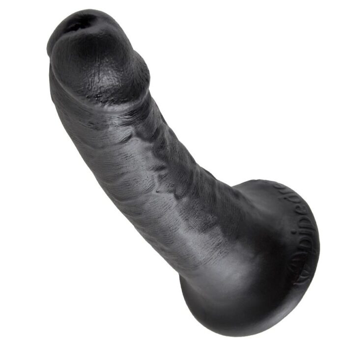 KING COCK 6" PENE NEGRO 15.2 CM - CandyHot - Foto 4