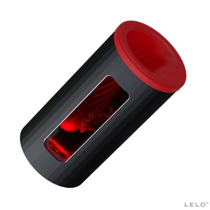 LELO - F1S V2 MASTURBADOR CON TECNOLOGIA SDK ROJO - NEGRO - CandyHot - Foto 3