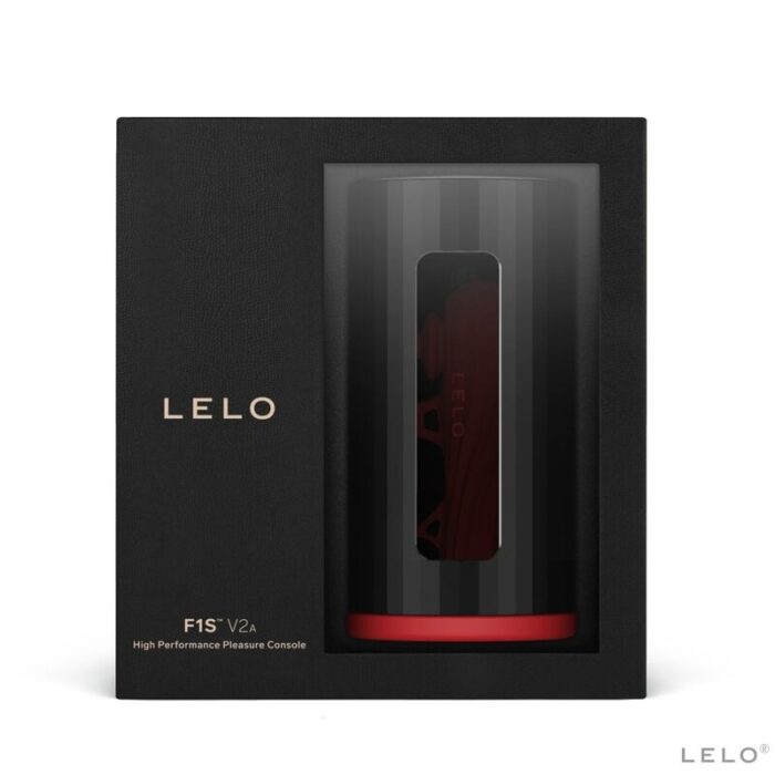 LELO - F1S V2 MASTURBADOR CON TECNOLOGIA SDK ROJO - NEGRO - CandyHot - Foto 5