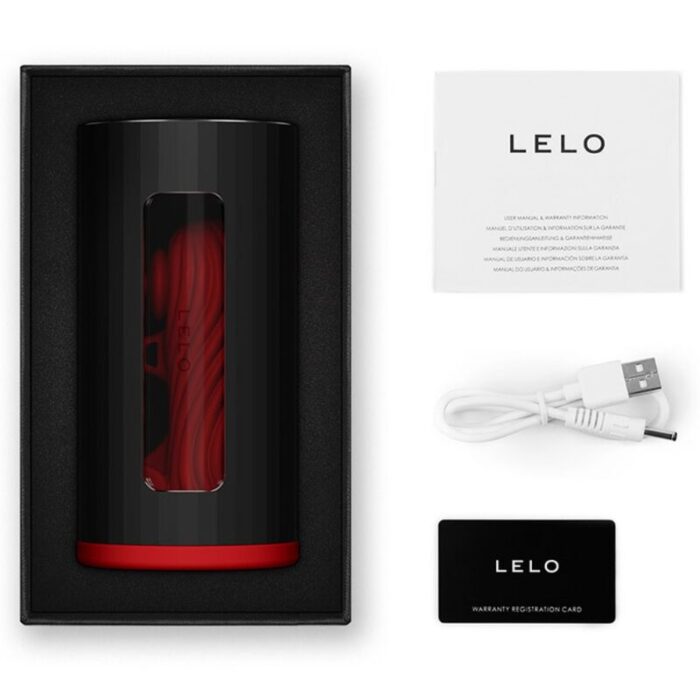 LELO - F1S V3 MASTURBADOR MASCULINO ROJO - CandyHot - Foto 4