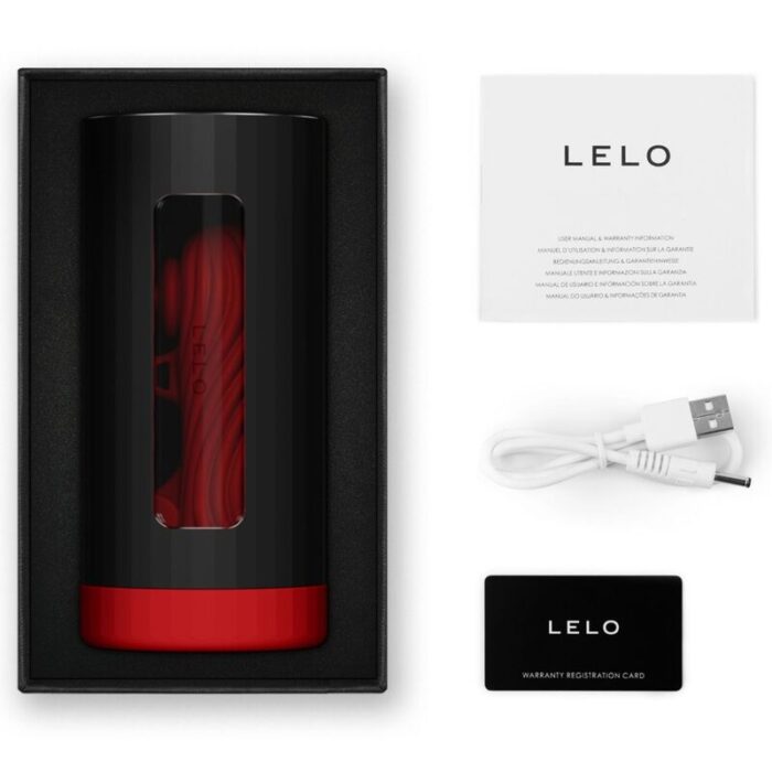 LELO - F1S V3 MASTURBADOR MASCULINO ROJO XL - CandyHot - Foto 3