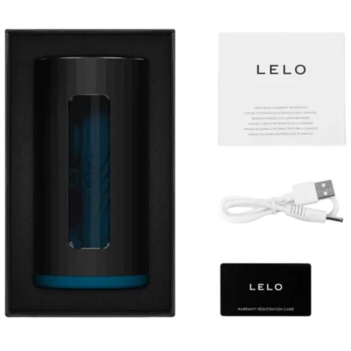 LELO - F1S V3 MASTURBADOR MASCULINO VERDE AZULADO - CandyHot - Foto 3