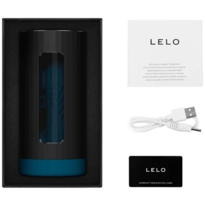 LELO - F1S V3 MASTURBADOR MASCULINO VERDE AZULADO XL - CandyHot - Foto 3