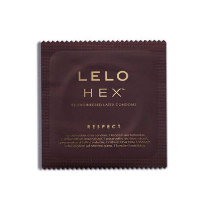 LELO - HEX PRESERVATIVO RESPECT XL 12 PACK - CandyHot - Foto 2