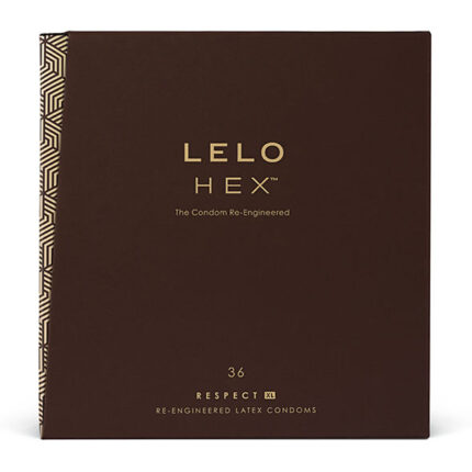 LELO - HEX PRESERVATIVO RESPECT XL 36 PACK - CandyHot - Foto 2