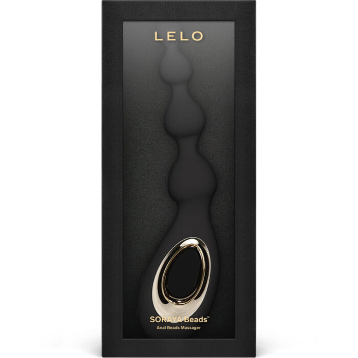 LELO - SORAYA BEADS MASAJEADOR ANAL NEGRO - CandyHot - Foto 3