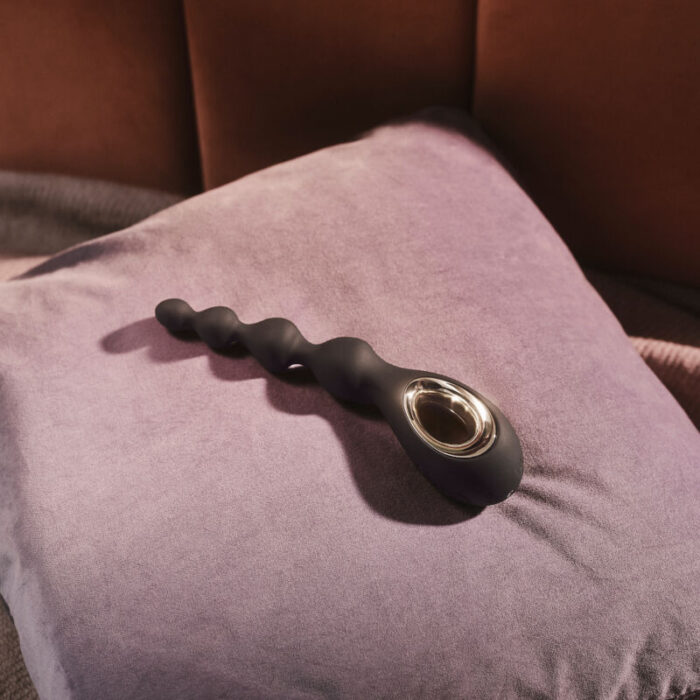LELO - SORAYA BEADS MASAJEADOR ANAL NEGRO - CandyHot - Foto 5