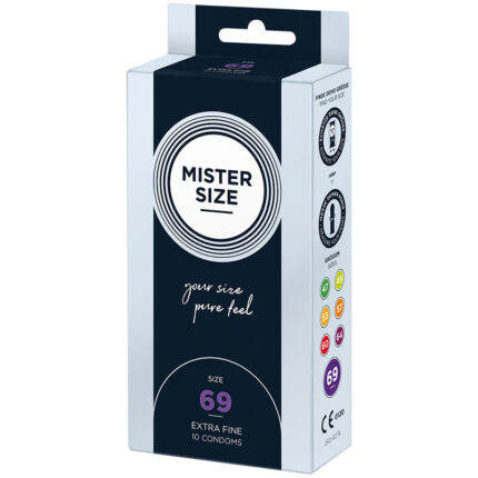 MISTER SIZE - PRESERVATIVOS TALLA XXXL 69 MM (10 UNIDADES) - CandyHot - Foto 2