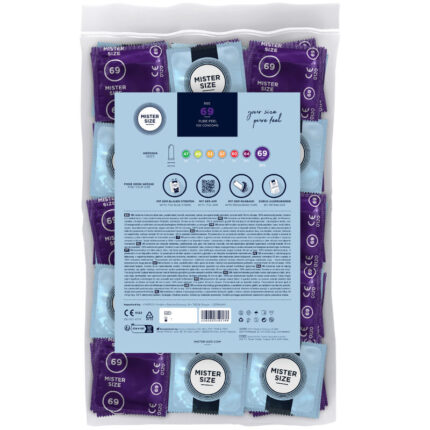 MISTER SIZE - PRESERVATIVOS TALLA XXXL 69 MM (100 UNIDADES) - CandyHot - Foto 2