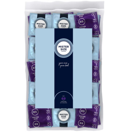 MISTER SIZE - PRESERVATIVOS TALLA XXXL 69 MM (100 UNIDADES) - CandyHot - Foto 1