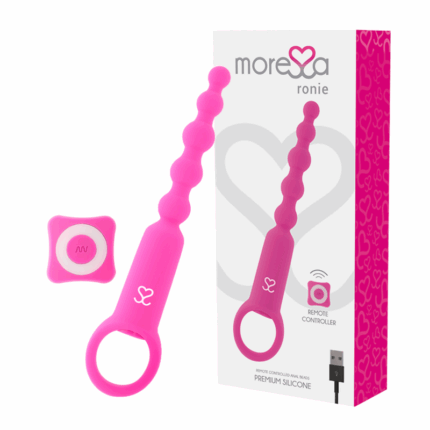 MORESSA - RONIE POTENTE ROSARIO ANAL CONTROL REMOTO  ROSA - CandyHot - Foto 1