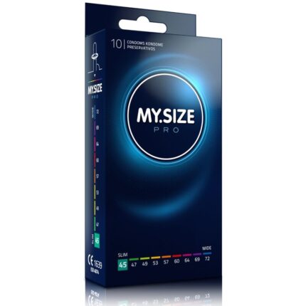 MY SIZE - PRO PRESERVATIVOS 45 MM 10 UNIDADES - CandyHot - Foto 1
