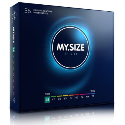 MY SIZE - PRO PRESERVATIVOS 45 MM 36 UNIDADES - CandyHot - Foto 1