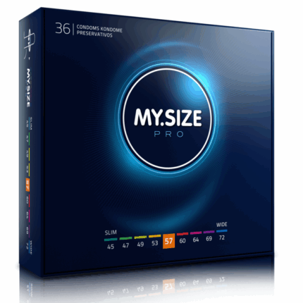 MY SIZE - PRO PRESERVATIVOS 57 MM 36 UNIDADES - CandyHot - Foto 1