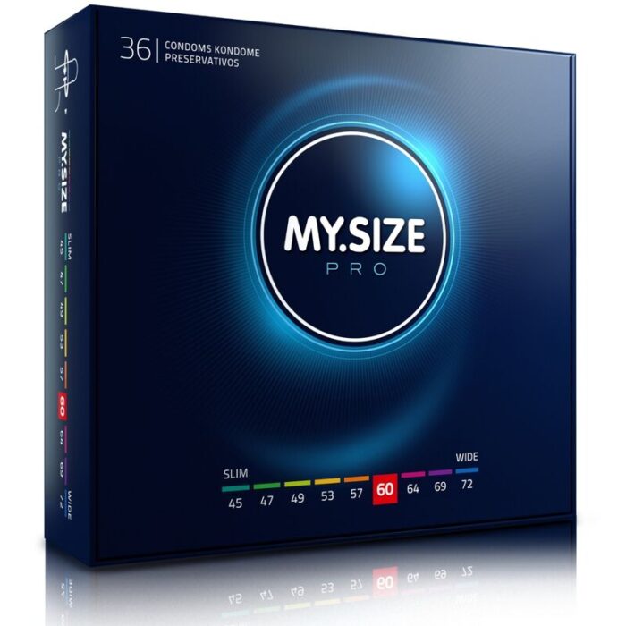 MY SIZE - PRO PRESERVATIVOS 60 MM 36 UNIDADES - CandyHot - Foto 1