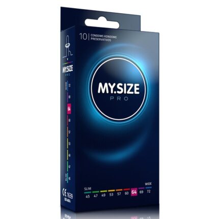 MY SIZE - PRO PRESERVATIVOS 64 MM 10 UNIDADES - CandyHot - Foto 1