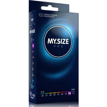 MY SIZE - PRO PRESERVATIVOS 69 MM 10 UNIDADES - CandyHot - Foto 1