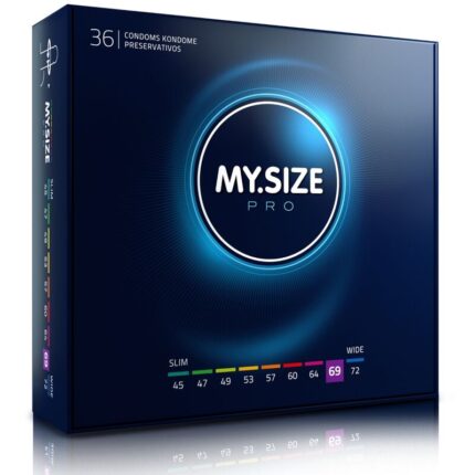 MY SIZE - PRO PRESERVATIVOS 69 MM 36 UNIDADES - CandyHot - Foto 1
