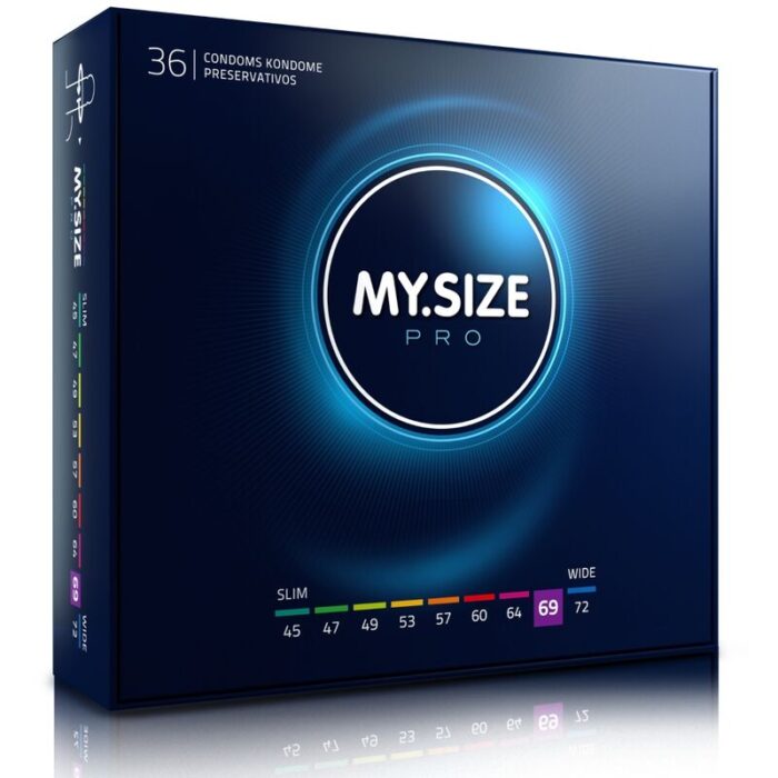 MY SIZE - PRO PRESERVATIVOS 69 MM 36 UNIDADES - CandyHot - Foto 1
