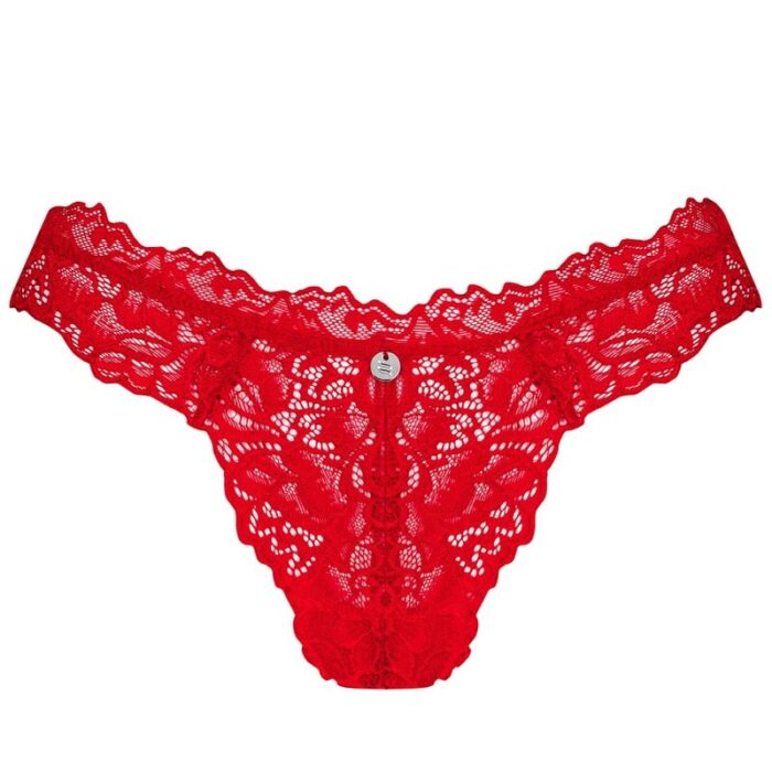 OBSESSIVE - AMOR CHERRIS TANGA L/XL - CandyHot - Foto 5