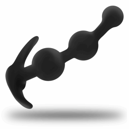 OHMAMA - PLUG ANAL DE SILICONA CURVADO 13 CM - CandyHot - Foto 1