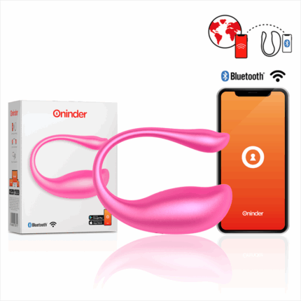ONINDER - NAIROBI HUEVO VIBRADOR ROSA - APP GRATUITA - CandyHot - Foto 1