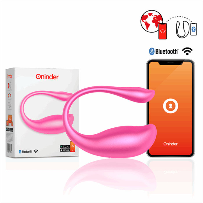 ONINDER - NAIROBI HUEVO VIBRADOR ROSA - APP GRATUITA - CandyHot - Foto 1