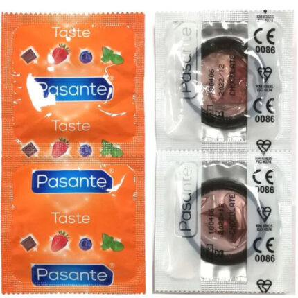 PASANTE - PRESERVATIVO SABOR CHOCOLATE BOLSA 144 UNIDADES - CandyHot - Foto 1