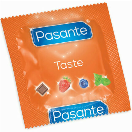 PASANTE - PRESERVATIVO SABOR FRESA BOLSA 144 UNIDADES - CandyHot - Foto 2