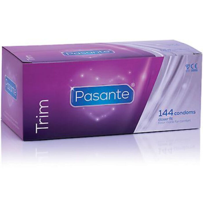 PASANTE - PRESERVATIVO TRIM AJUSTADO CAJA 144 UNIDADES - CandyHot - Foto 3