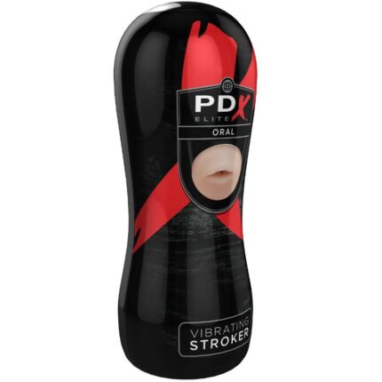 PDX ELITE - MASTURBADOR CON VIBRACIÓN BOCA - CandyHot - Foto 2