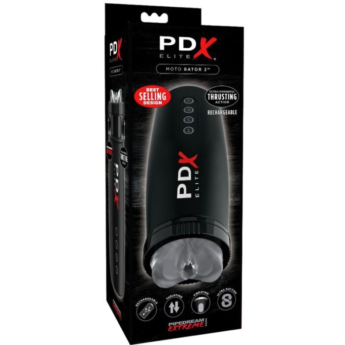 PDX ELITE - MASTURBADOR STROKER ULTRA-POWERFUL RECARGABLE - CandyHot - Foto 6