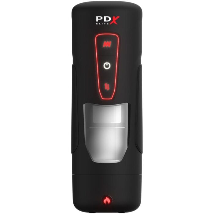 PDX ELITE - MILK ME HOTTER MASTURBADOR AUTOMÁTICO CON THRUSTING Y VIBRACIÓN EFECTO CALOR - CandyHot - Foto 3