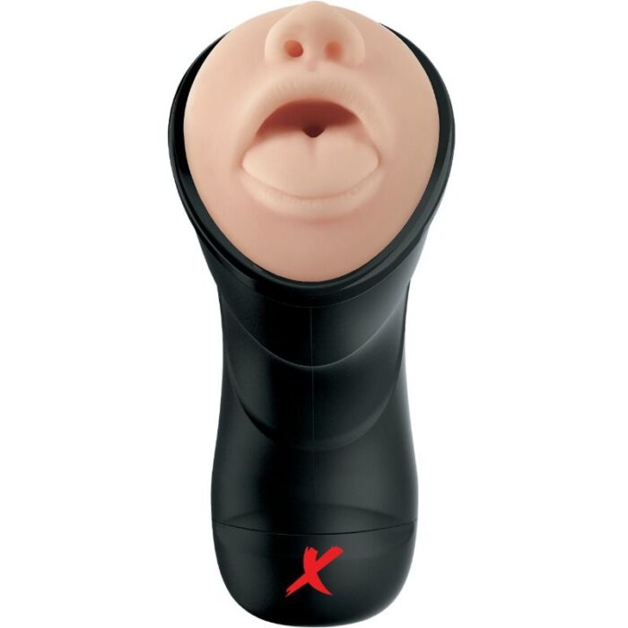 PDX ELITE - STROKER REALÍSTICO GARGANTA PROFUNDA CON VIBRACIÓN - CandyHot - Foto 2